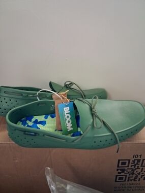 bloom Green Men's Lightweight Slip-On Boat Moccasins